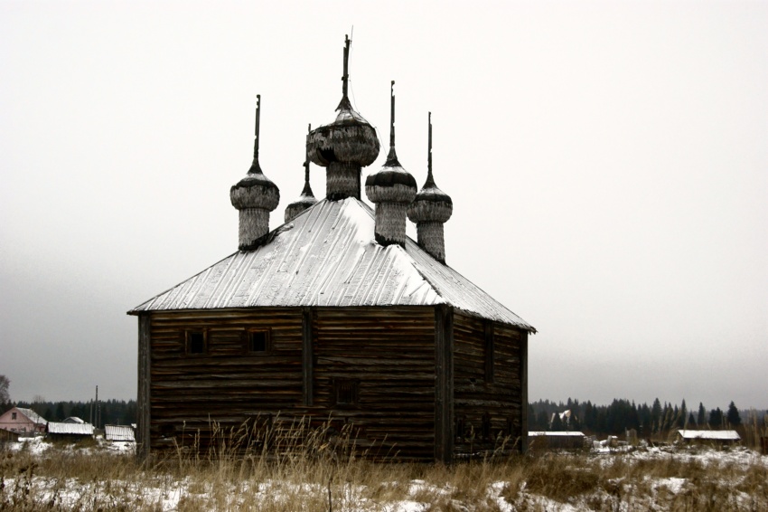 Ижма. Церковь Спаса Преображения. фасады