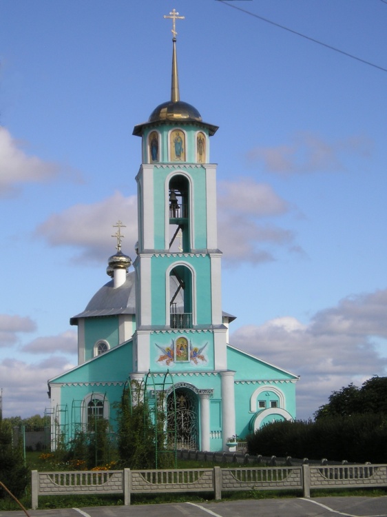 Церковь Троицы Живоначальной (новая), Кантаурово (Бор, ГО, Нижегородская область). фасады