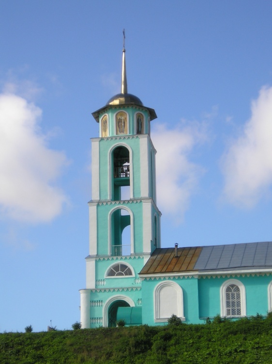 Церковь Троицы Живоначальной (новая), Кантаурово (Бор, ГО, Нижегородская область). фасады