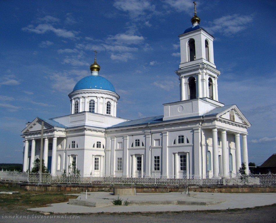 Калитвенская. Церковь Успения Пресвятой Богородицы. фасады, Личное фото.