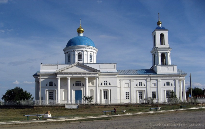 Калитвенская. Церковь Успения Пресвятой Богородицы. фасады, Личное фото.