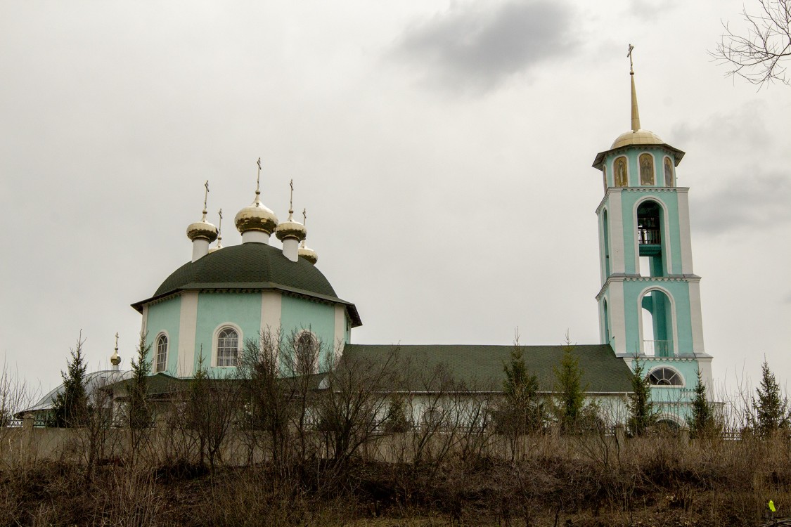 Церковь Троицы Живоначальной (новая), Кантаурово (Бор, ГО, Нижегородская область). фасады