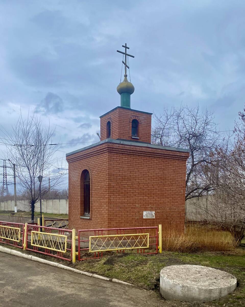 Красноярск. Часовня Боголюбской иконы Божией Матери. фасады, Вид с ЮВ