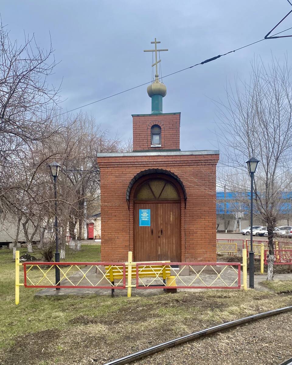Часовня Боголюбской иконы Божией Матери, Красноярск (Красноярск, город, Красноярский край). фасады, Вид с запада