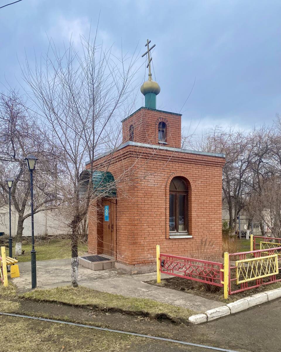 Часовня Боголюбской иконы Божией Матери, Красноярск (Красноярск, город, Красноярский край). фасады, Вид с ЮЗ