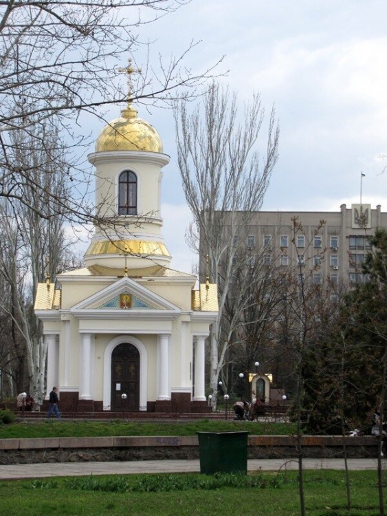 Николаев. Часовня Николая Чудотворца на Соборной площади. фасады