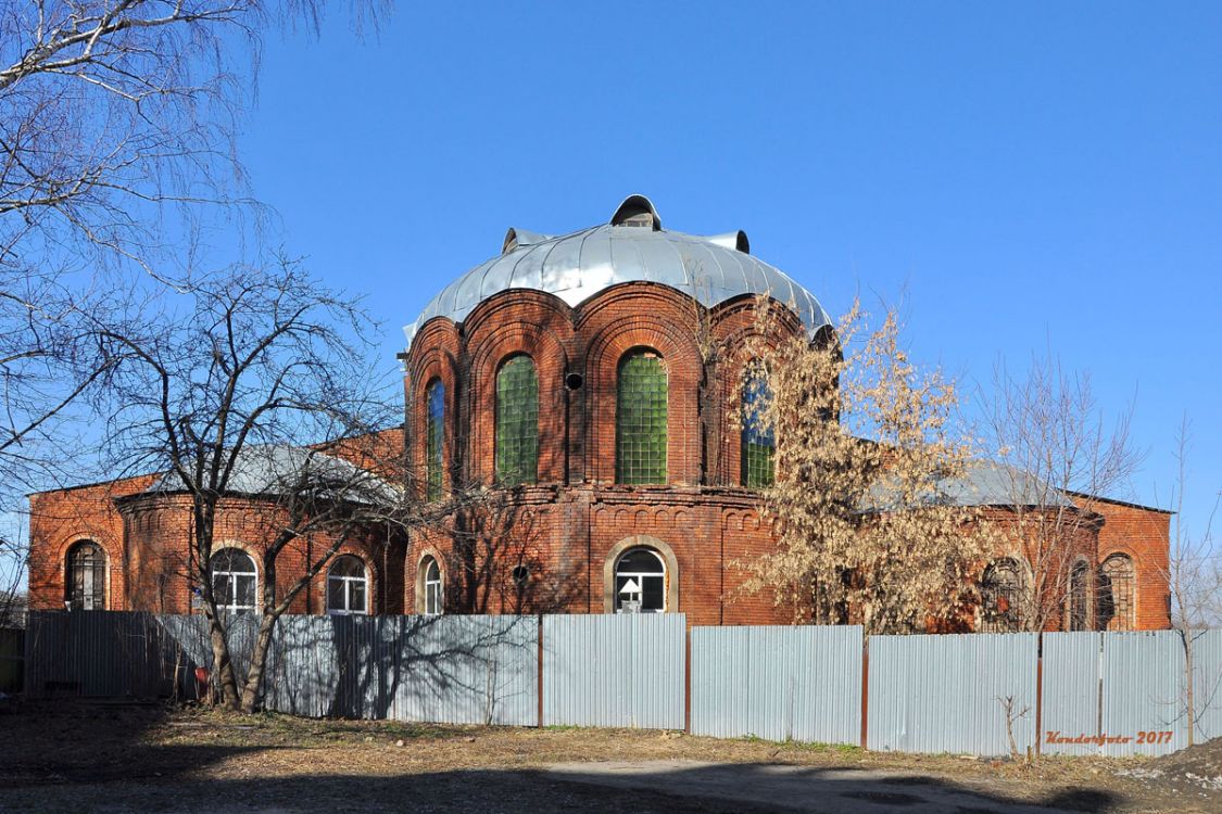 Тула. Церковь Покрова Пресвятой Богородицы при подворье Щегловского монастыря. фасады