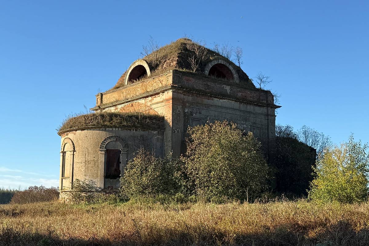фасады. Церковь Иерусалимской иконы Божией Матери, Каркадиново (Кимовский район, Тульская область)