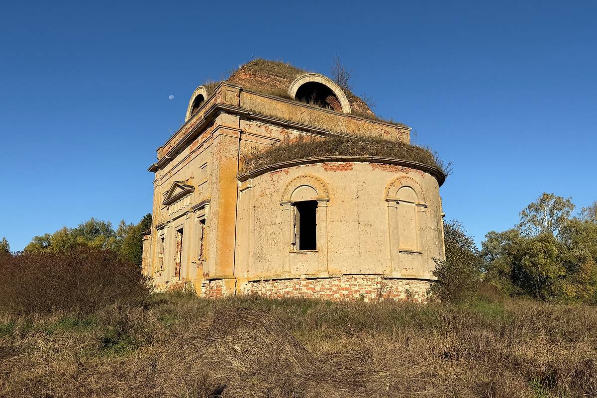 фасады. Церковь Иерусалимской иконы Божией Матери, Каркадиново (Кимовский район, Тульская область)