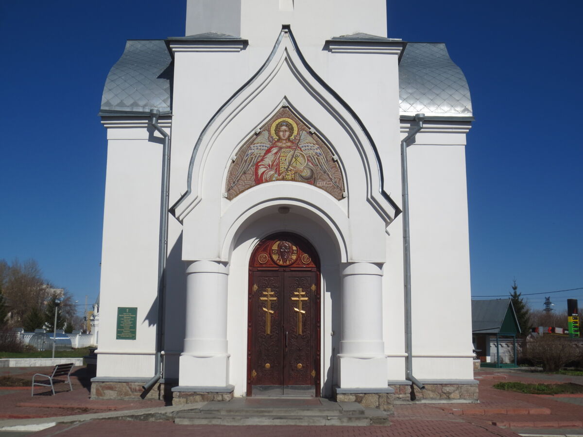 Иоанно-Предтеченский монастырь. Церковь Михаила Архангела, Новосибирск (Новосибирск, город, Новосибирская область). архитектурные детали