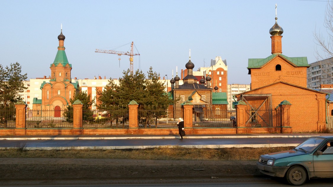 Храмовый комплекс. Церкви Тихона, Патриарха Всероссийского и Новомучеников и исповедников Церкви Русской и Иоанна Предтечи, Дзержинск (Дзержинск, город, Нижегородская область). фасады