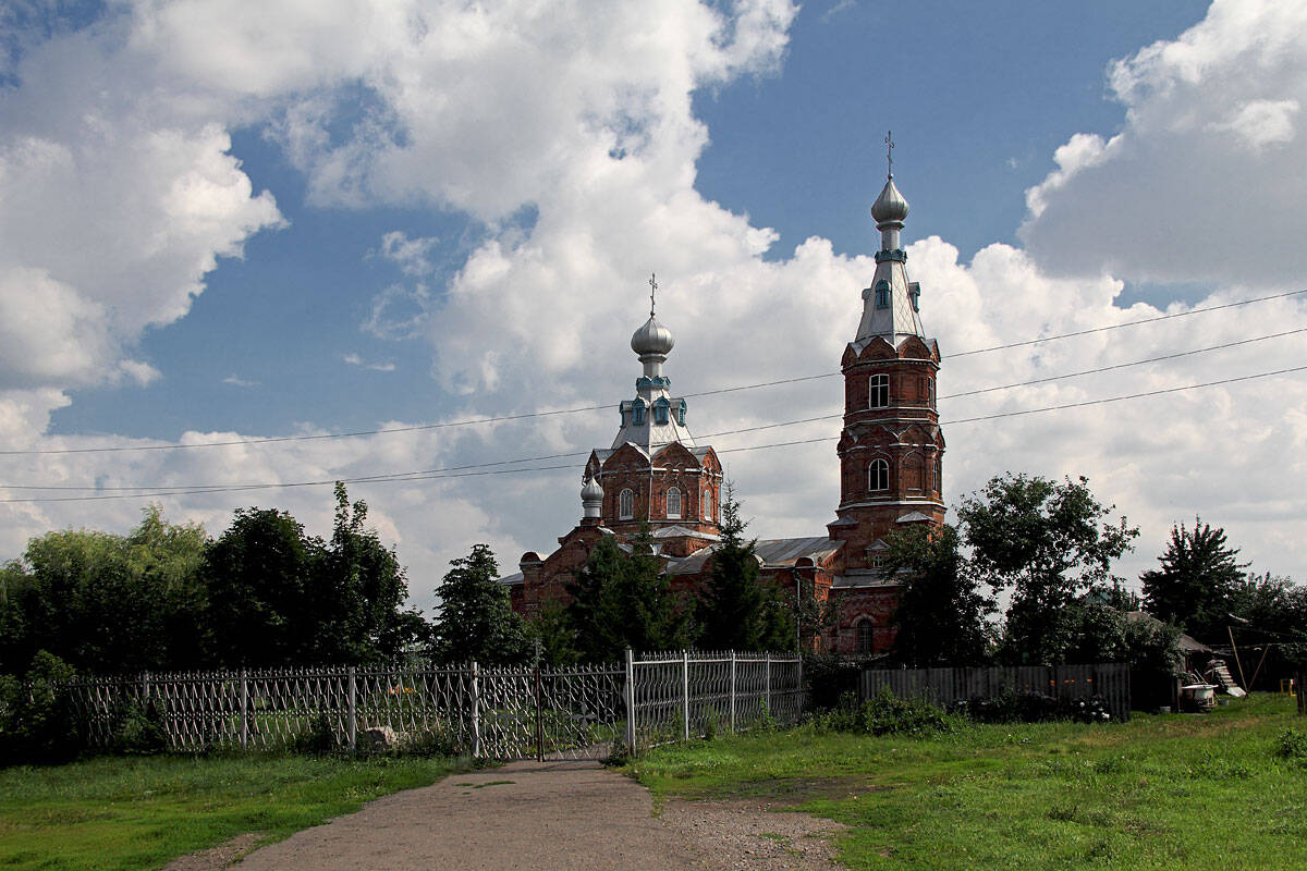 Церковь Сергия Радонежского, Стрельцы (Тамбовский район, Тамбовская область). фасады
