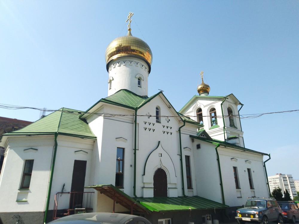 Рязань. Церковь Воздвижения Креста Господня в Дашково-Песочне. фасады