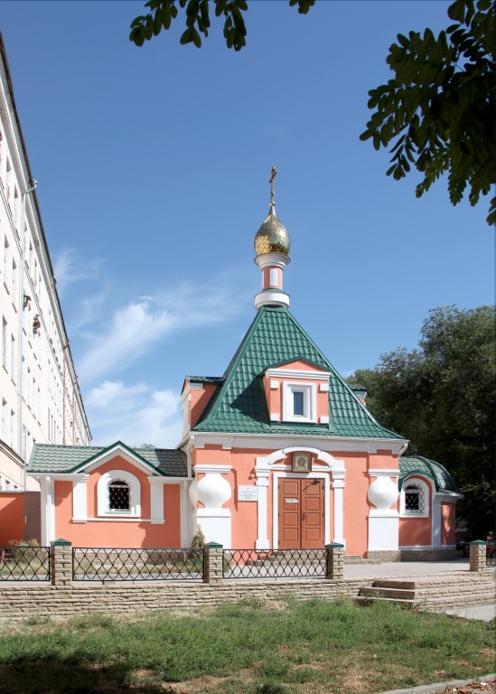Храм-часовня Ирины великомученицы при Институте ракетных войск, Ростов-на-Дону (Ростов-на-Дону, город, Ростовская область). фасады, Вид с юга.