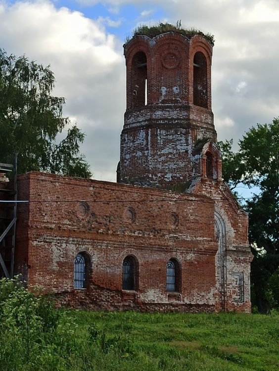 Церковь Успения Пресвятой Богородицы, Афанасьево (Богородский район, Нижегородская область). фасады