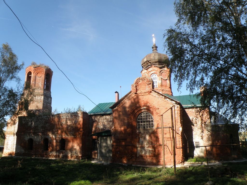 Церковь Успения Пресвятой Богородицы, Афанасьево (Богородский район, Нижегородская область). фасады