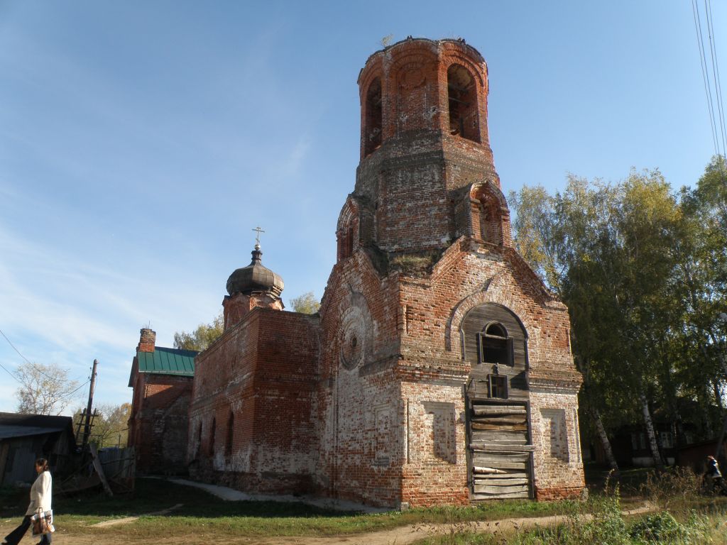 Церковь Успения Пресвятой Богородицы, Афанасьево (Богородский район, Нижегородская область). фасады