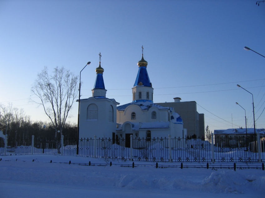 Ноглики. Церковь Введения во храм Пресвятой Богородицы. фасады