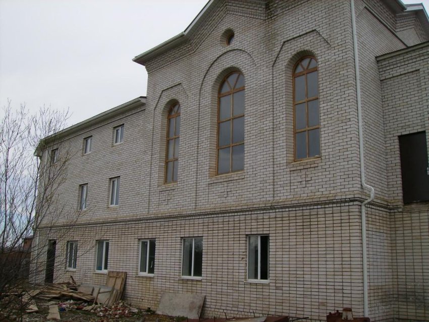 Церковь Тихона, патриарха Всероссийского, Апшеронск (Апшеронский район, Краснодарский край). документальные фотографии, Южный  фасад