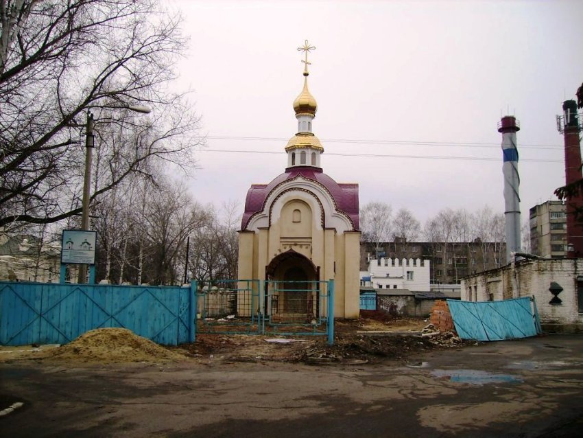 Церковь Пантелеимона Целителя при больнице имени святителя Луки, Тамбов (Тамбов, город, Тамбовская область). документальные фотографии, Вид  со  стороны  больницы
