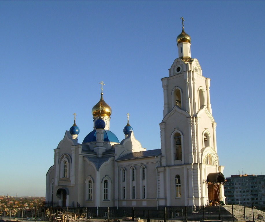 Ростов-на-Дону. Церковь Казанской иконы Божией Матери (новая). фасады, Вид с северо-запада