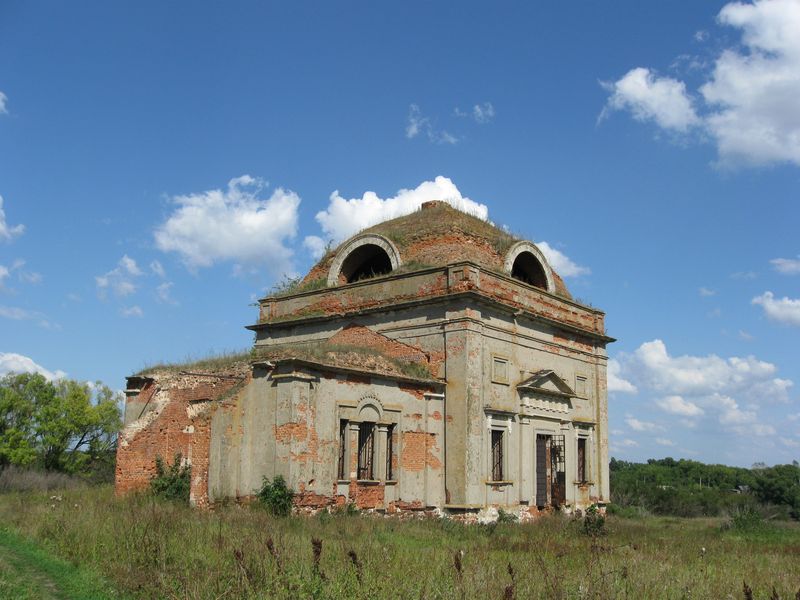 Каркадиново. Церковь Иерусалимской иконы Божией Матери. фасады