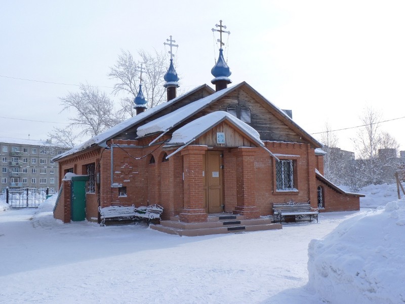 Церковь Феодора Тирона (временная), Красноярск (Красноярск, город, Красноярский край). фасады