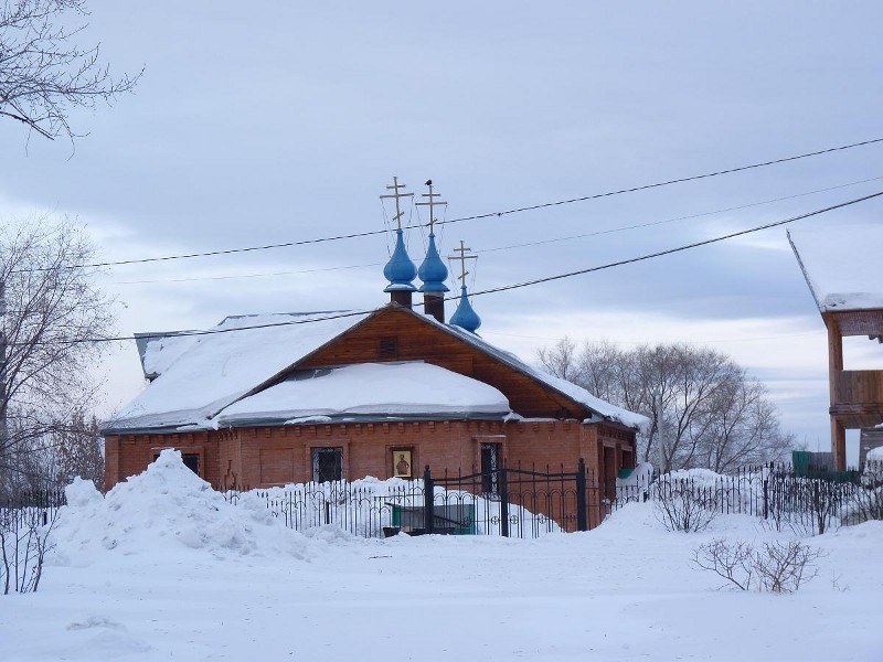 Церковь Феодора Тирона (временная), Красноярск (Красноярск, город, Красноярский край). фасады