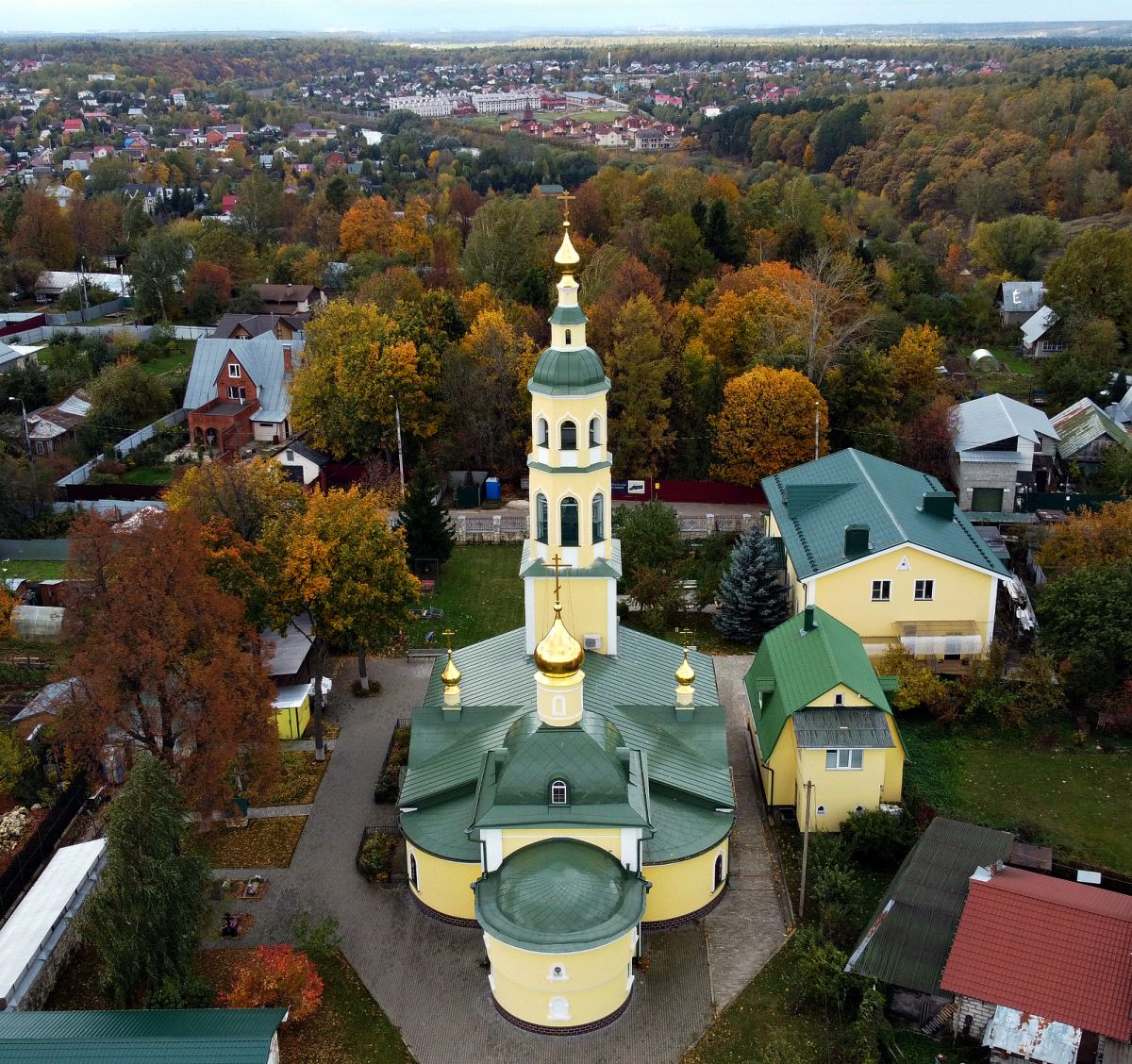 Церковь Николая Чудотворца, Володарский (Ленинский городской округ, Московская область). фасады