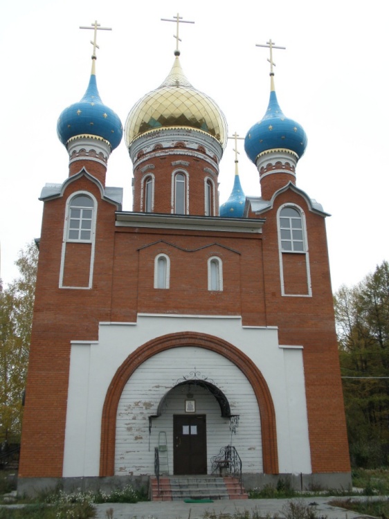 Рязань. Церковь Николая и Александры, царственных страстотерпцев. фасады, Вид с запада