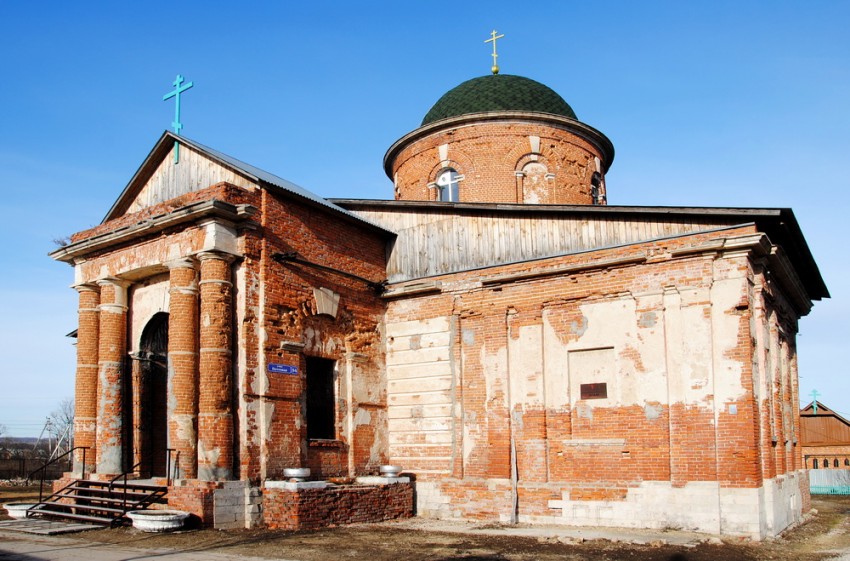 Воскресенское. Церковь Воскресения Христова. фасады