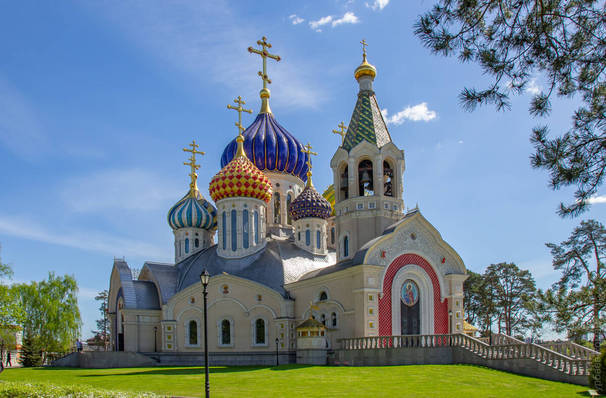 Ново-Переделкино. Церковь Игоря Черниговского в Переделкине. фасады, Вид с северо-запада