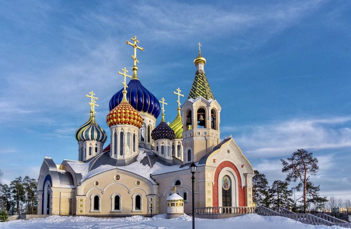 Церковь Игоря Черниговского в Переделкине, Ново-Переделкино (Западный административный округ (ЗАО), г. Москва). фасады