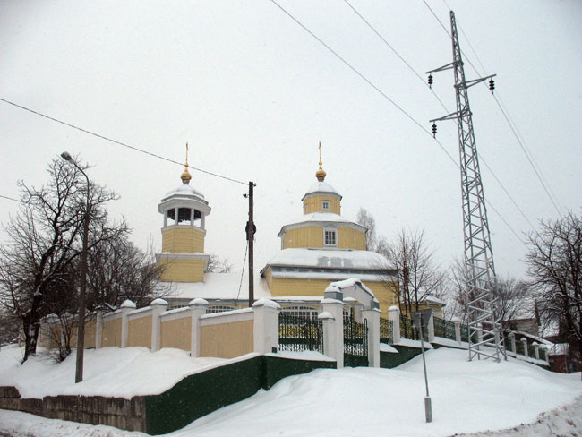 Церковь Илии Пророка, Гомель (Гомель, город, Беларусь, Гомельская область). общий вид в ландшафте