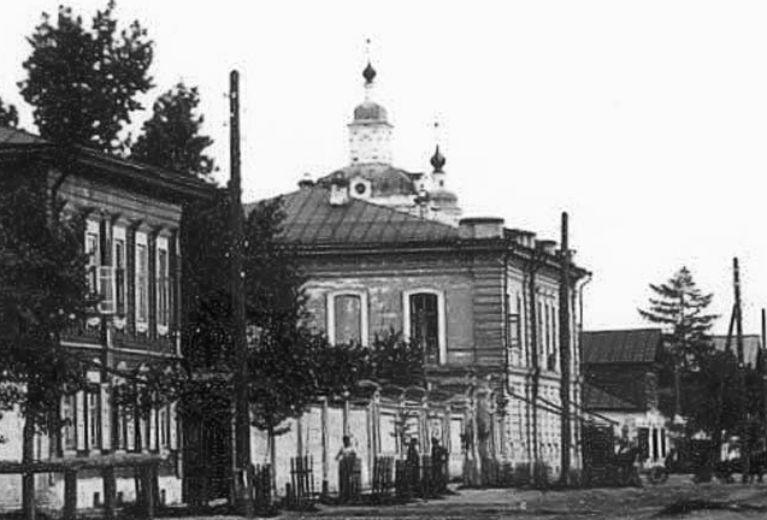 Церковь Всех Святых, Красноярск (Красноярск, город, Красноярский край). архивная фотография, Здание бывшей богадельни