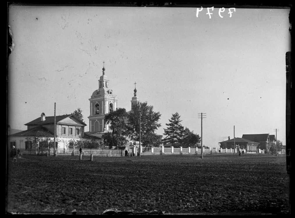 Красноярск. Церковь Всех Святых. архивная фотография, 