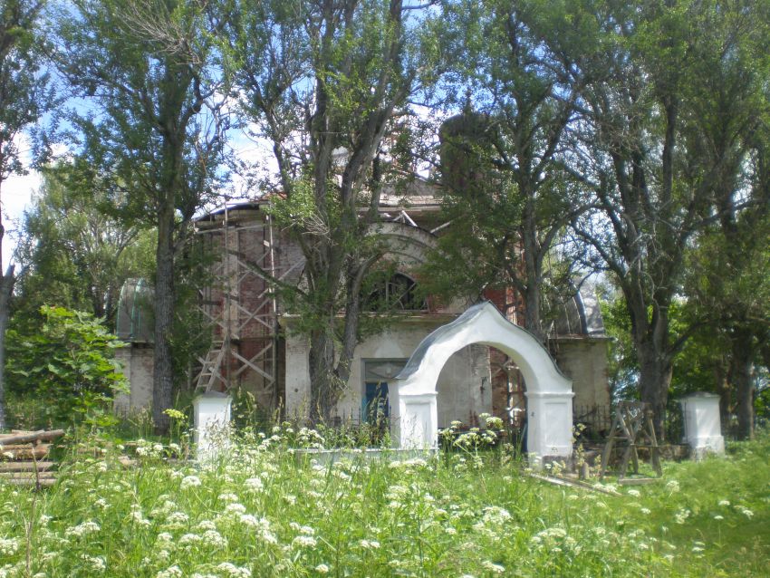 Храмовый комплекс Георгиевского погоста, Новгородка (Спировский район, Тверская область). фасады