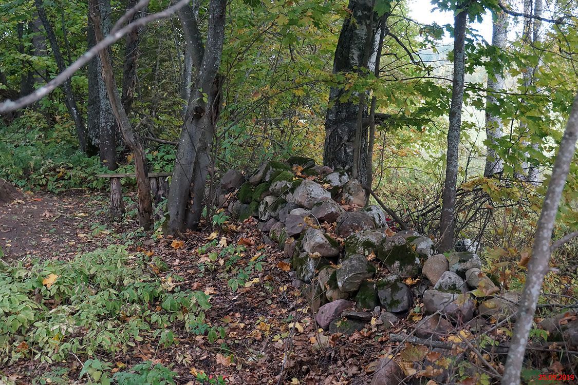Храмовый комплекс Георгиевского погоста, Новгородка (Спировский район, Тверская область). дополнительная информация, ограда