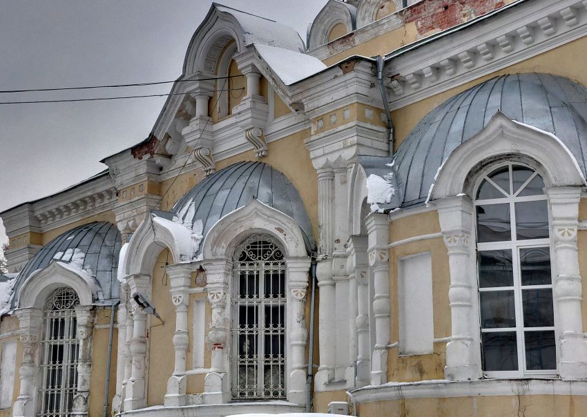 Николо-Берлюковская пустынь. Собор Троицы Живоначальной, Авдотьино (Богородский городской округ, Московская область). архитектурные детали