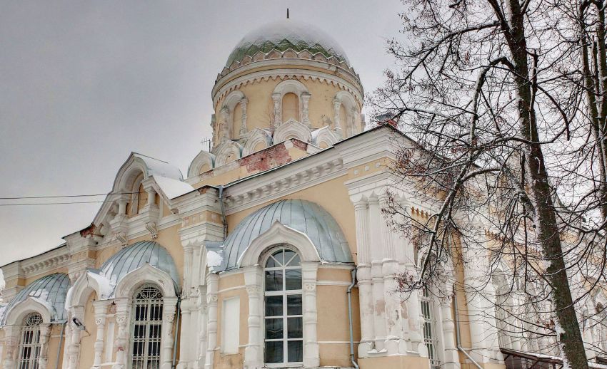 Николо-Берлюковская пустынь. Собор Троицы Живоначальной, Авдотьино (Богородский городской округ, Московская область). архитектурные детали