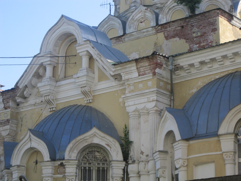 Николо-Берлюковская пустынь. Собор Троицы Живоначальной, Авдотьино (Богородский городской округ, Московская область). архитектурные детали