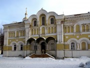 Николо-Берлюковская пустынь. Собор Троицы Живоначальной, Западный фасад<br>, Авдотьино, Богородский городской округ, Московская область