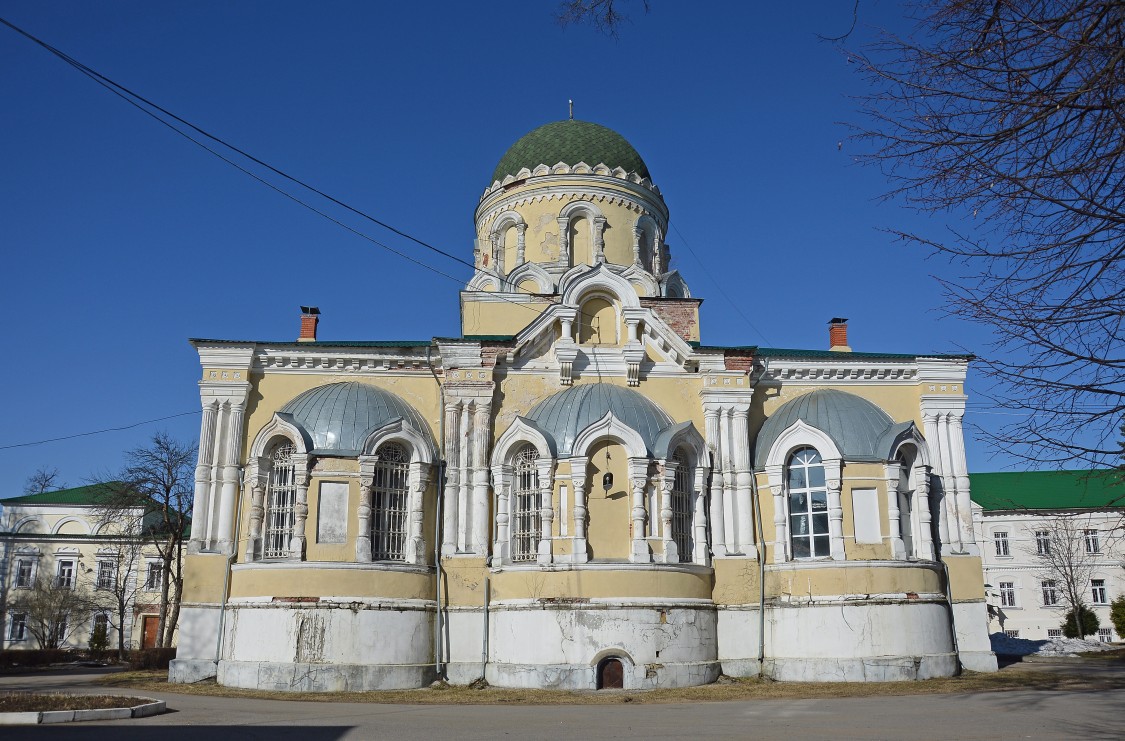 Николо-Берлюковская пустынь. Собор Троицы Живоначальной, Авдотьино (Богородский городской округ, Московская область). фасады