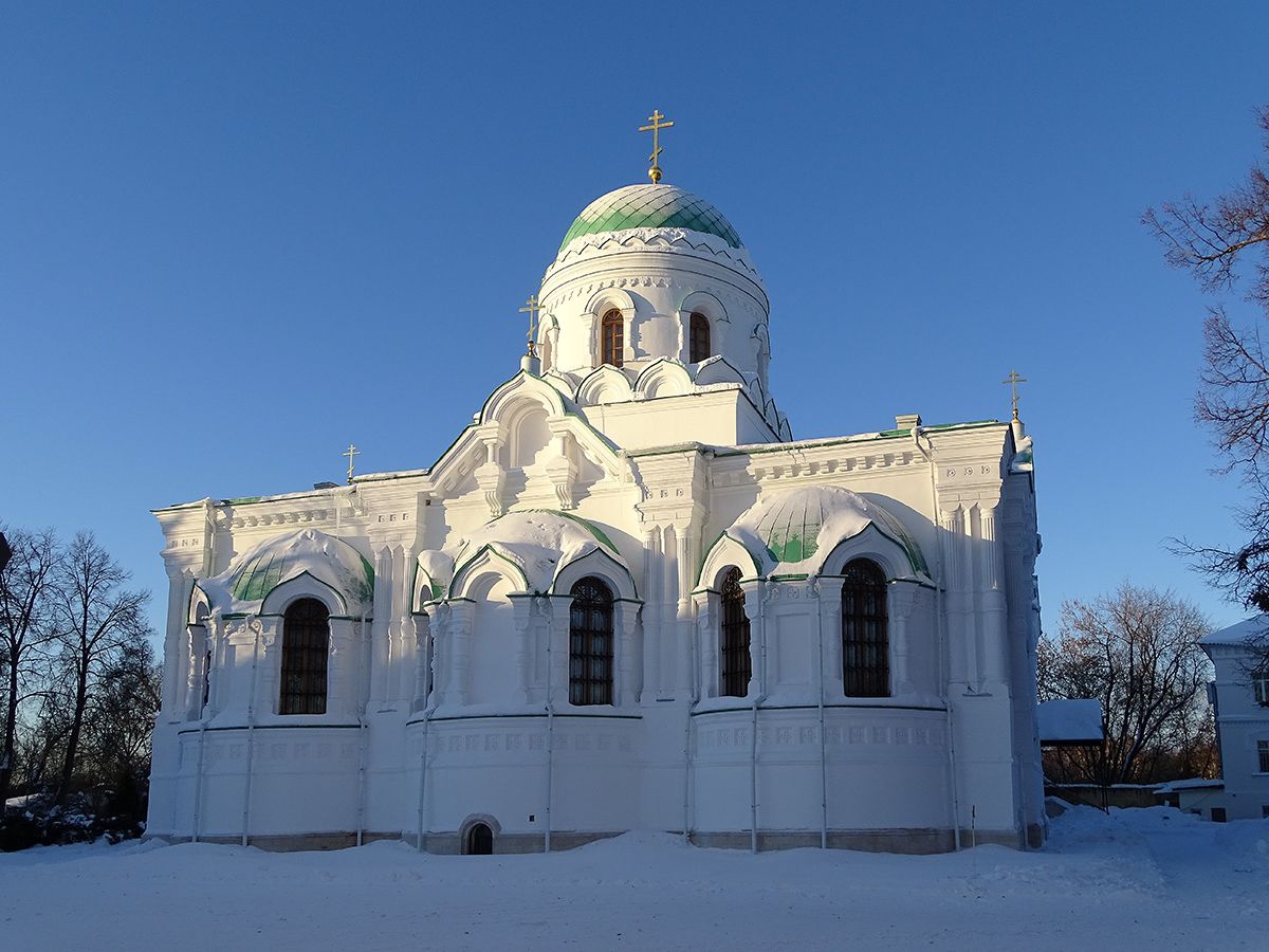 Николо-Берлюковская пустынь. Собор Троицы Живоначальной, Авдотьино (Богородский городской округ, Московская область). архитектурные детали