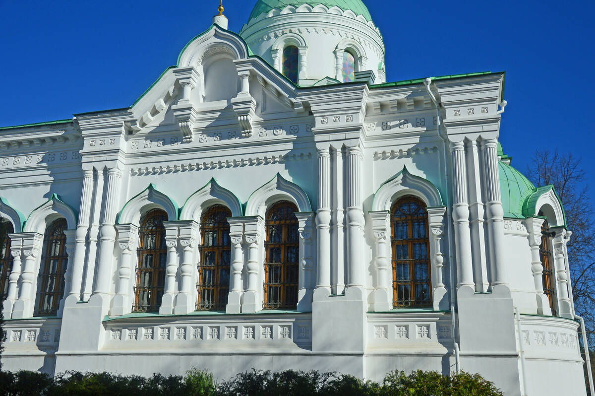 Николо-Берлюковская пустынь. Собор Троицы Живоначальной, Авдотьино (Богородский городской округ, Московская область). архитектурные детали
