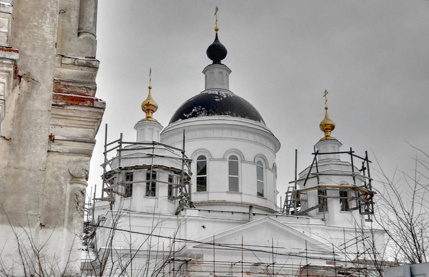 Николо-Берлюковская пустынь. Собор Христа Спасителя, Авдотьино (Богородский городской округ, Московская область). архитектурные детали