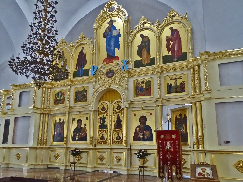 Николо-Берлюковская пустынь. Собор Христа Спасителя, Авдотьино (Богородский городской округ, Московская область). интерьер и убранство