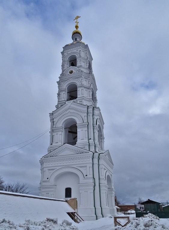 Авдотьино. Николо-Берлюковская пустынь. Колокольня. фасады