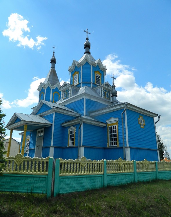 Церковь Рождества Пресвятой Богородицы, Красный Партизан (Добрушский район, Беларусь, Гомельская область). фасады