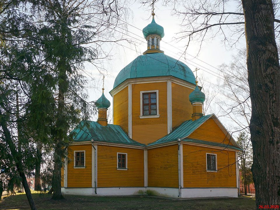 Спасо-Влахернский монастырь. Церковь  Димитрия Солунского, Деденево (Дмитровский городской округ, Московская область). фасады